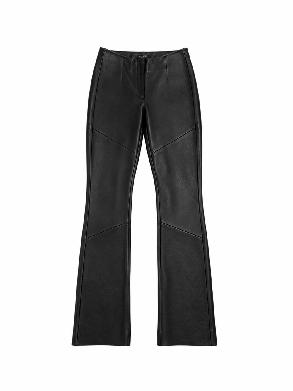 Wilson’s Genuine Leather Super Low Rise Flared Black Flare Pants - Picture 3 of 6